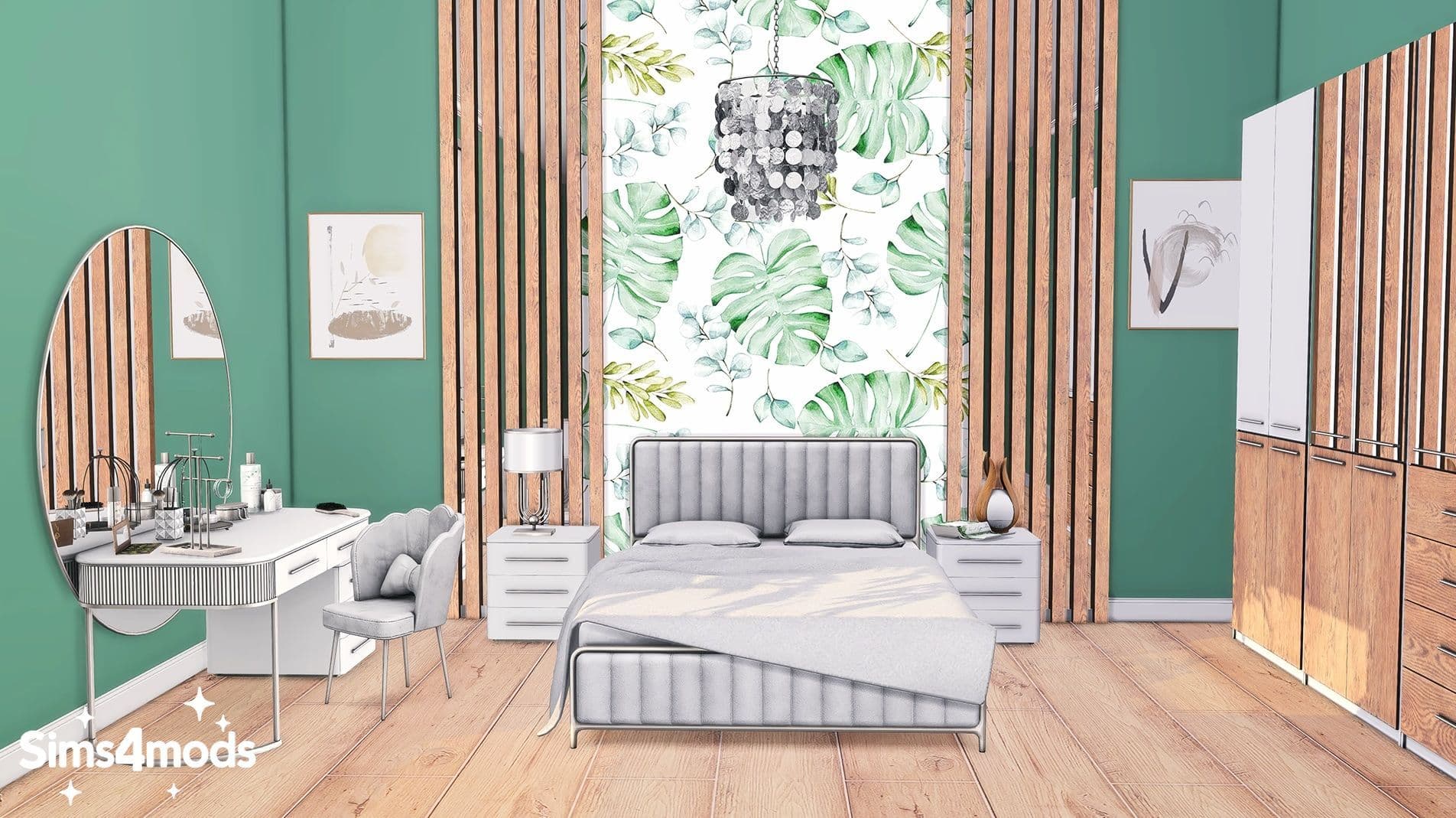 Галерея мода Спальня Deluxe Bedroom #1
